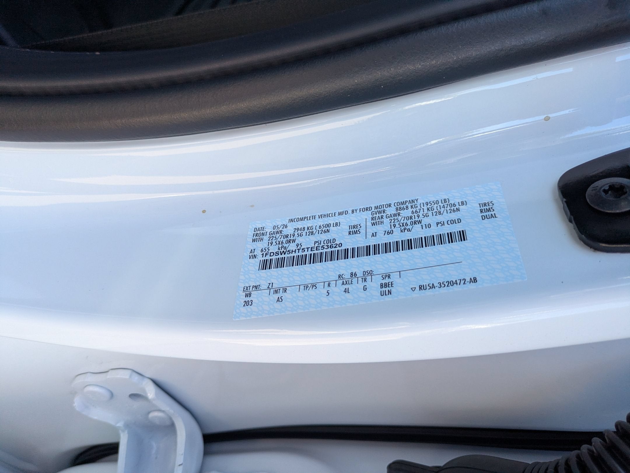 2026 Ford Super Duty F-550 DRW XL