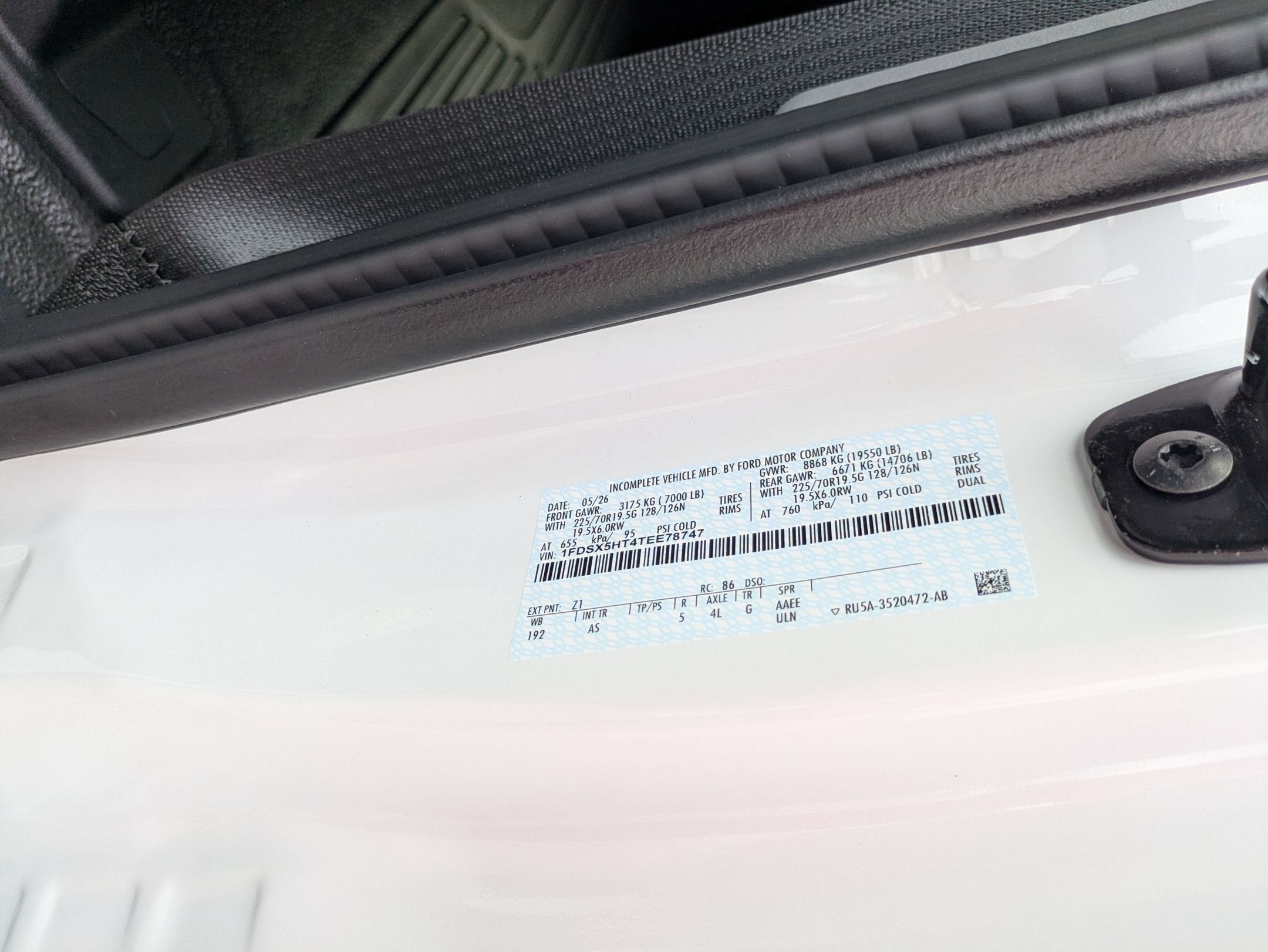 2026 Ford Super Duty F-550 DRW XL