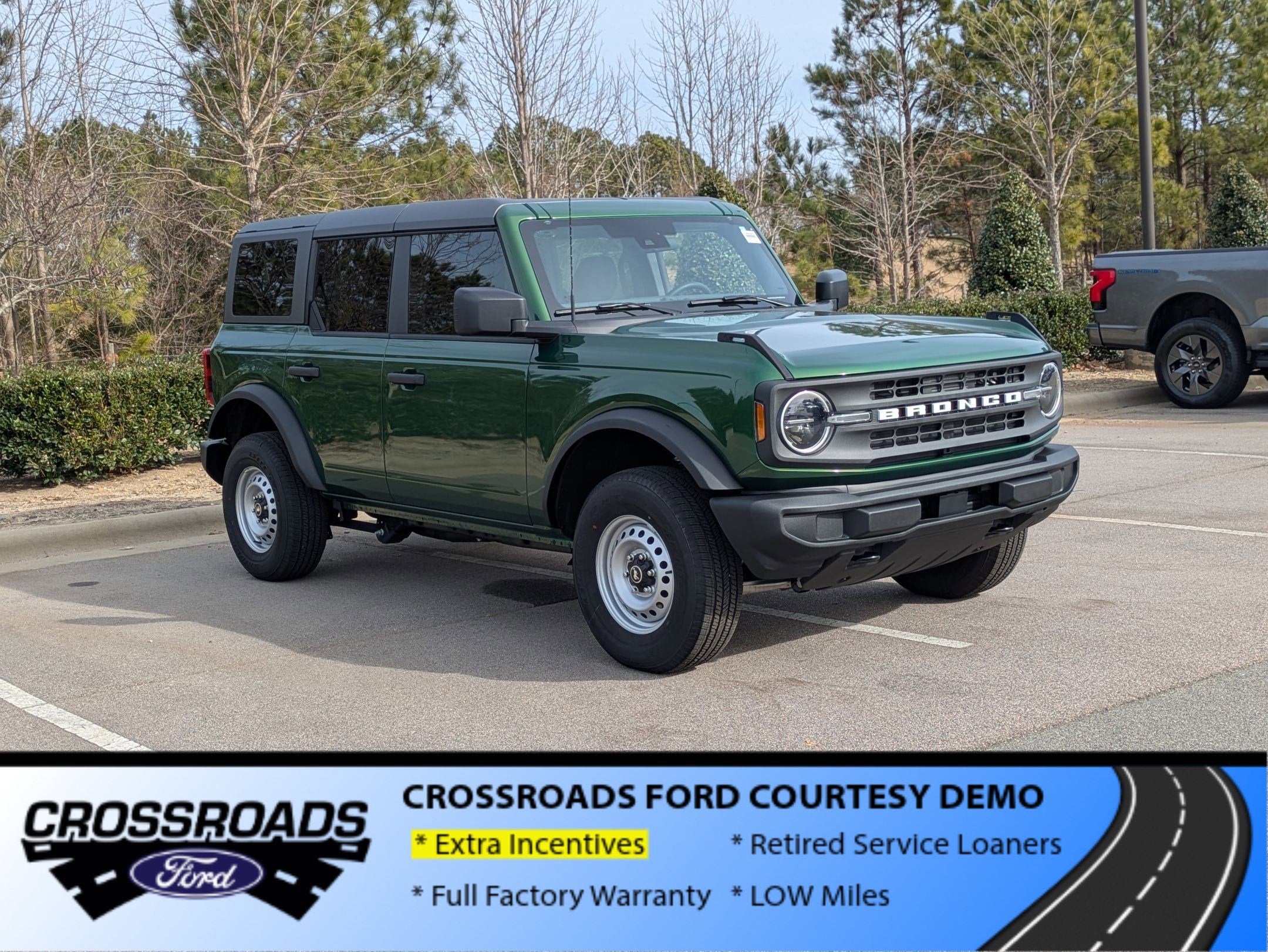 2025 Ford Bronco Base - Crossroads Courtesy Demo