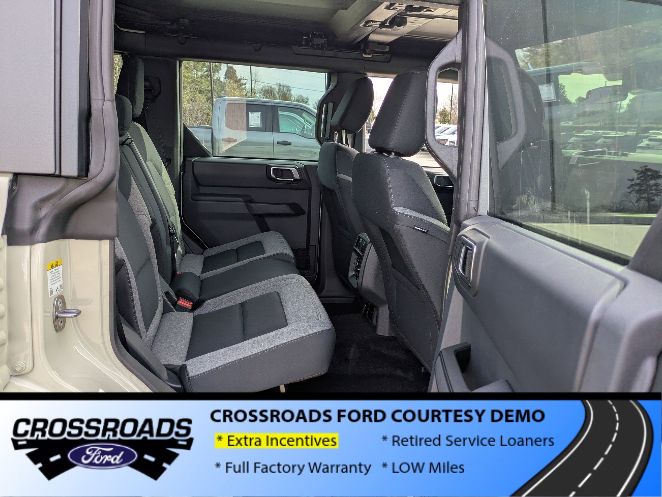 2025 Ford Bronco Base - Crossroads Courtesy Demo