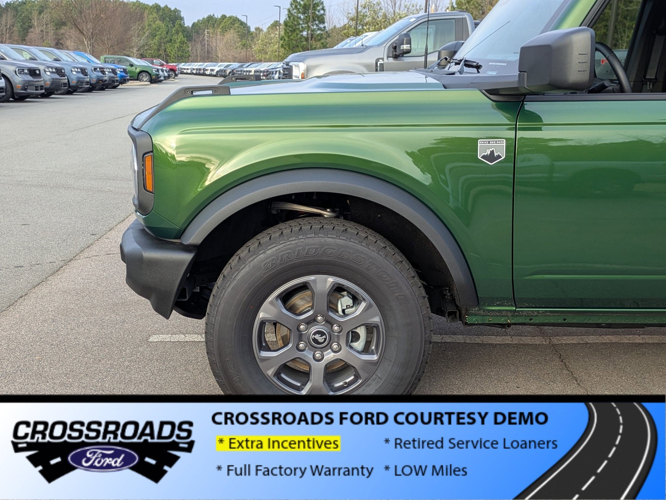 2025 Ford Bronco Big Bend - Crossroads Courtesy Demo