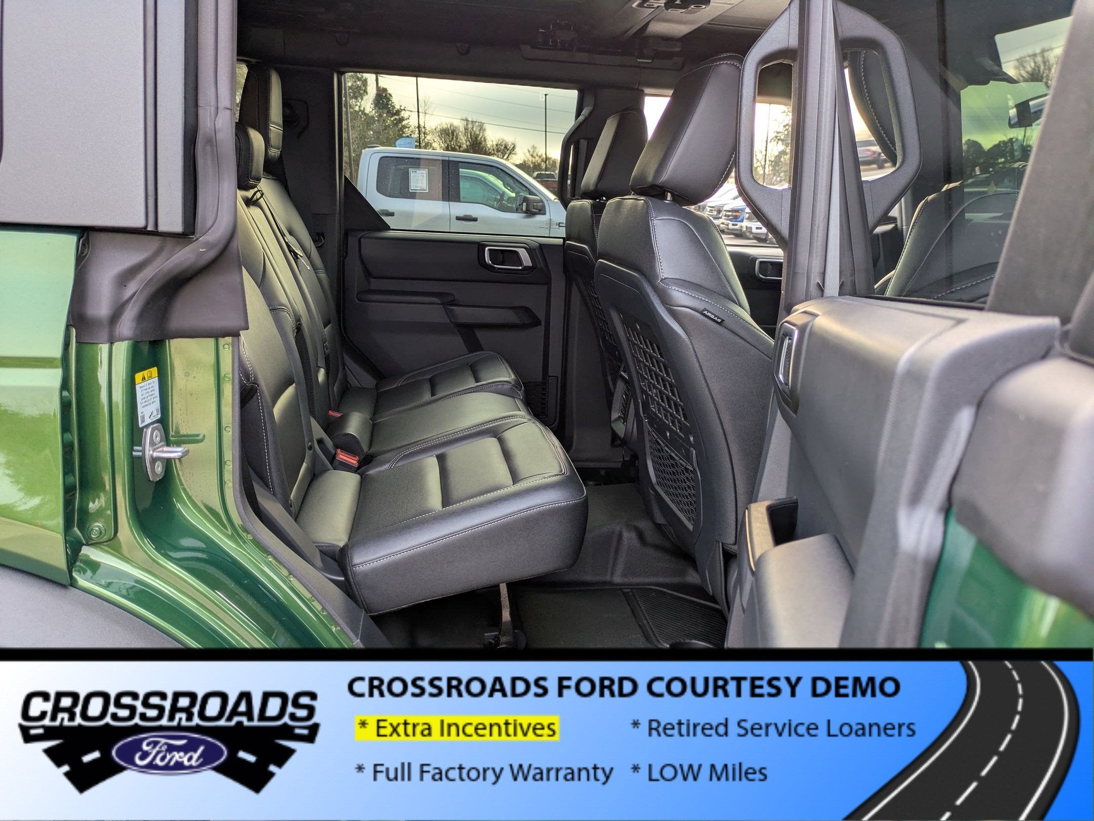 2025 Ford Bronco Big Bend - Crossroads Courtesy Demo