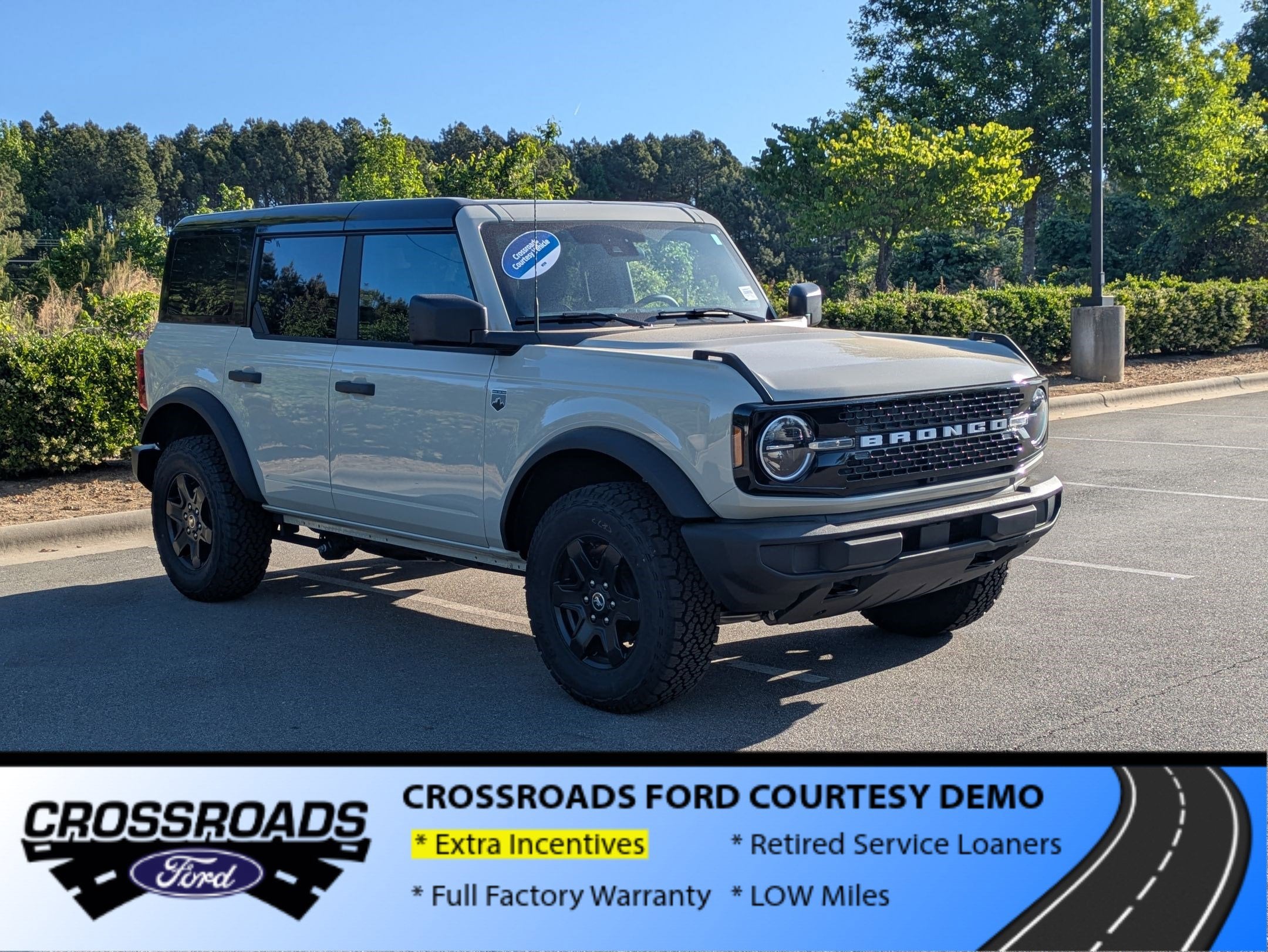 2025 Ford Bronco Big Bend - Crossroads Courtesy Demo