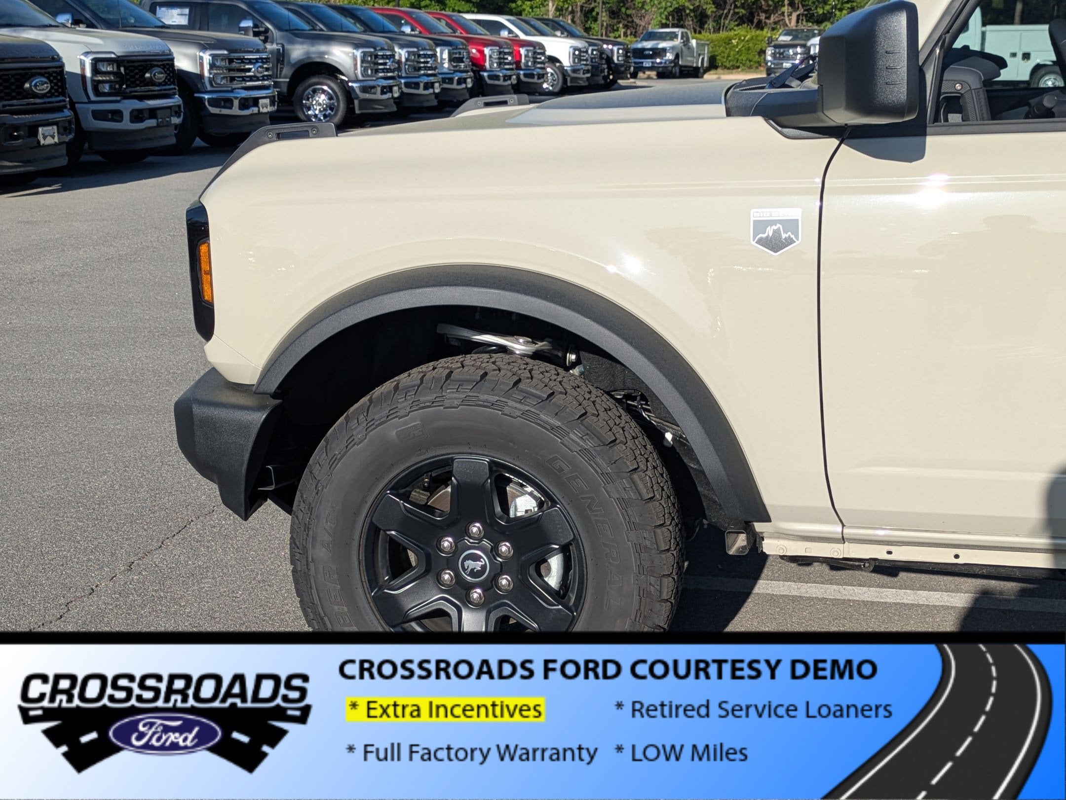2025 Ford Bronco Big Bend - Crossroads Courtesy Demo