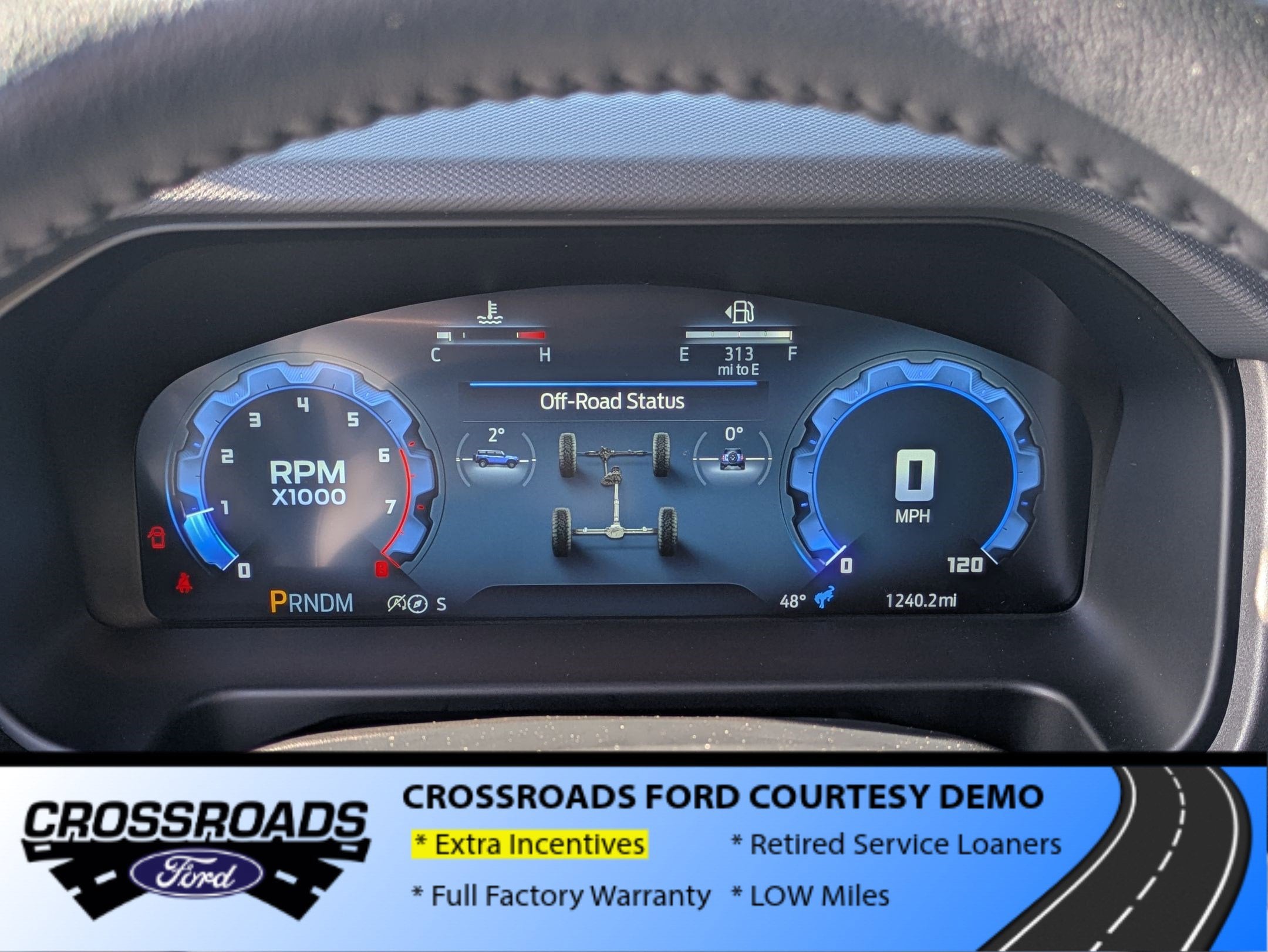2025 Ford Bronco Big Bend - Crossroads Courtesy Demo