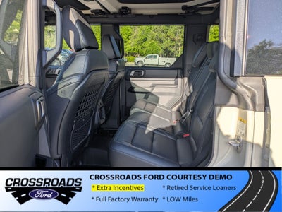 2025 Ford Bronco Big Bend - Crossroads Courtesy Demo