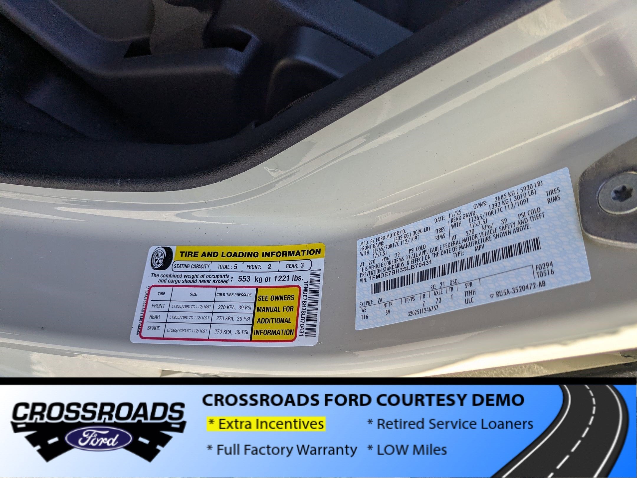 2025 Ford Bronco Big Bend - Crossroads Courtesy Demo