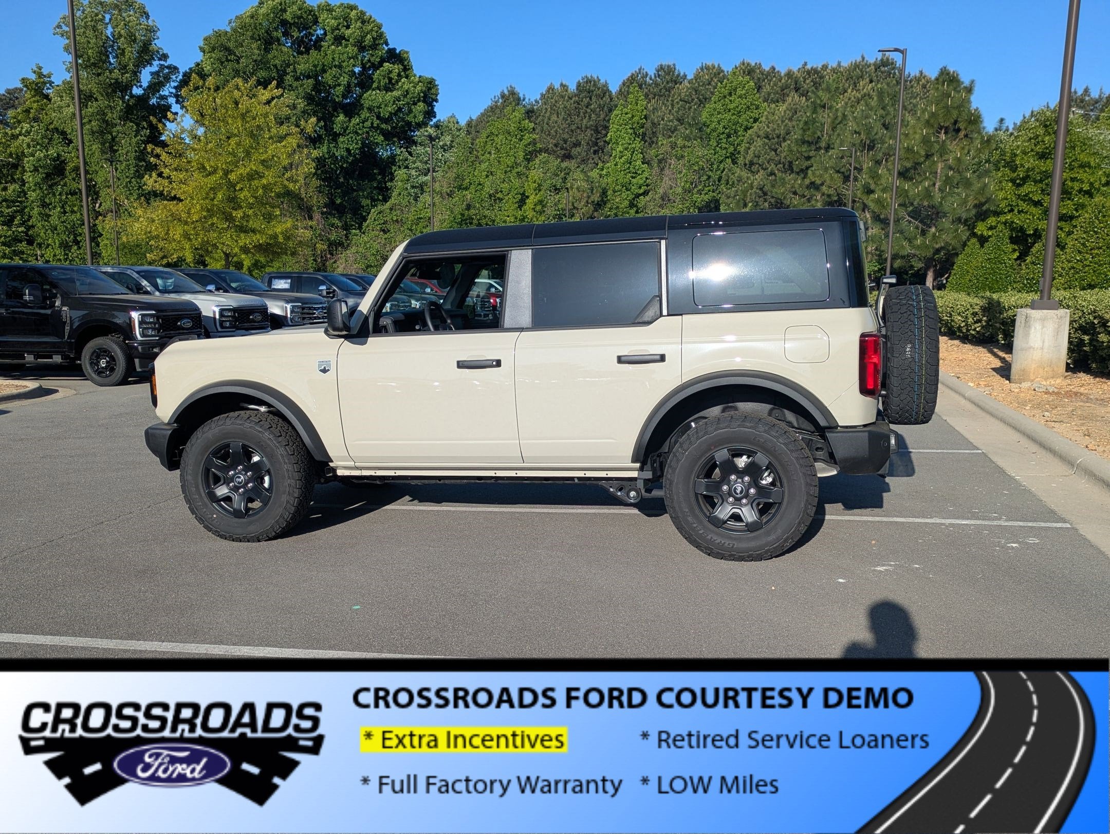 2025 Ford Bronco Big Bend - Crossroads Courtesy Demo