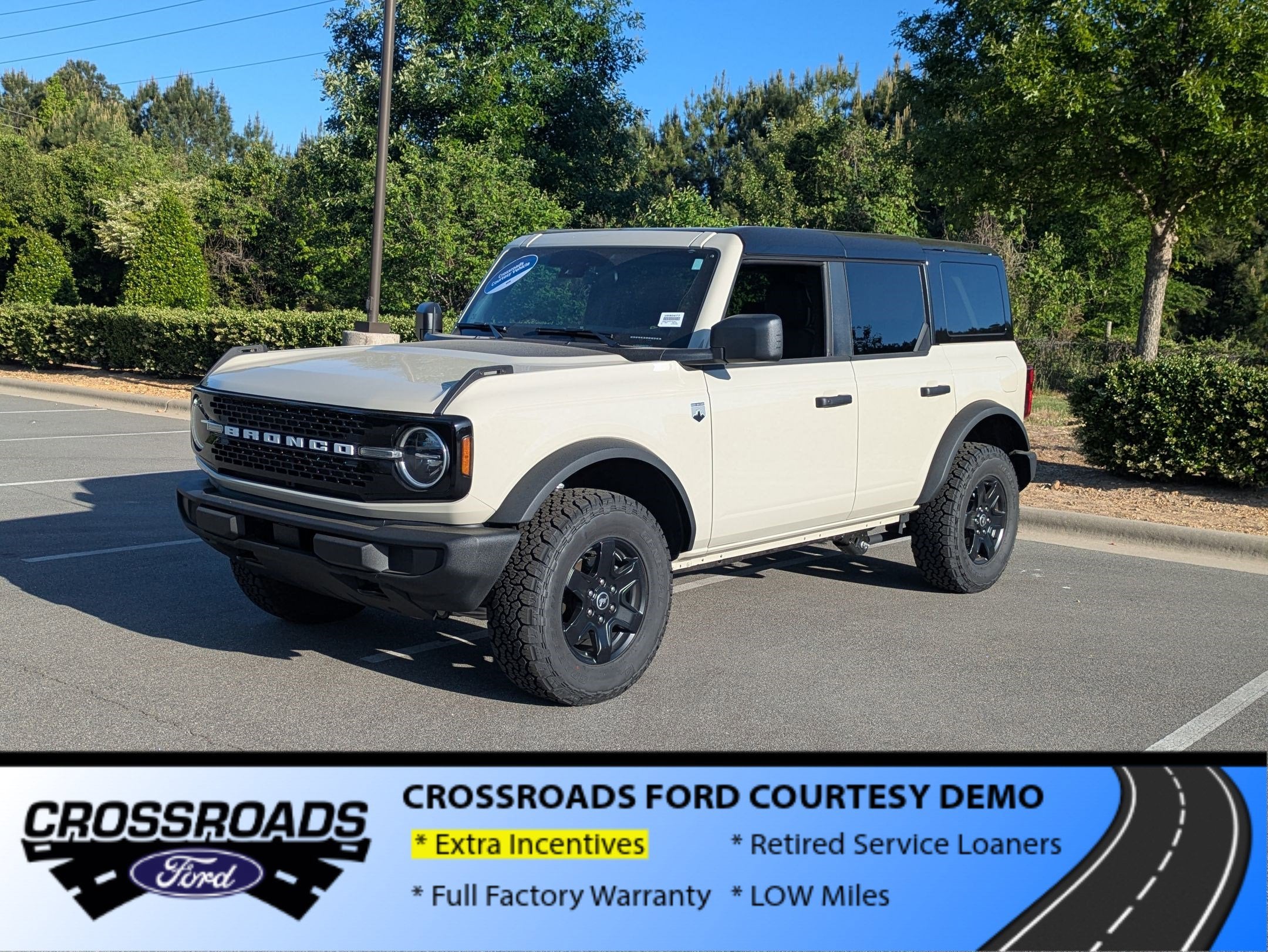 2025 Ford Bronco Big Bend - Crossroads Courtesy Demo