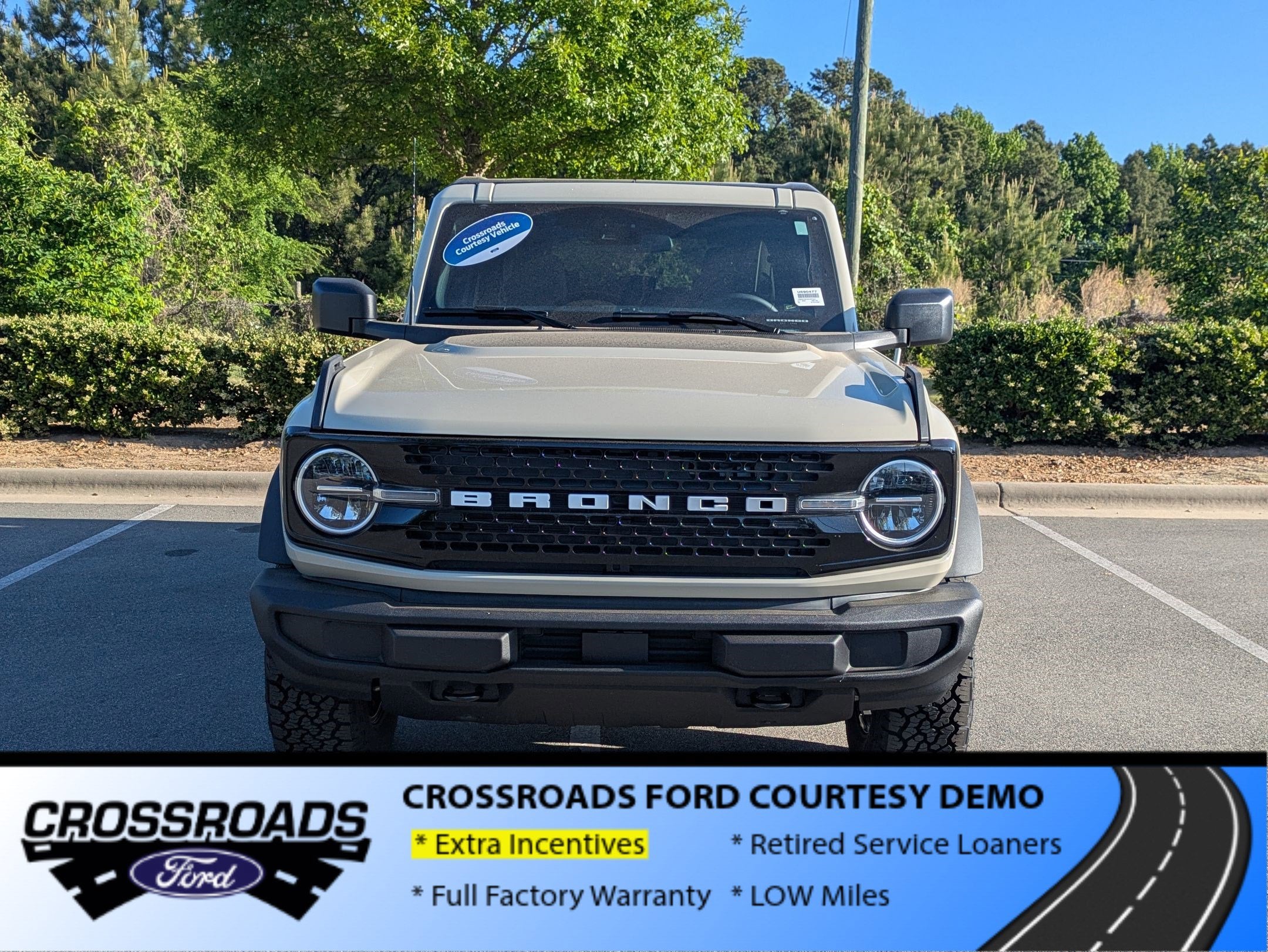 2025 Ford Bronco Big Bend - Crossroads Courtesy Demo