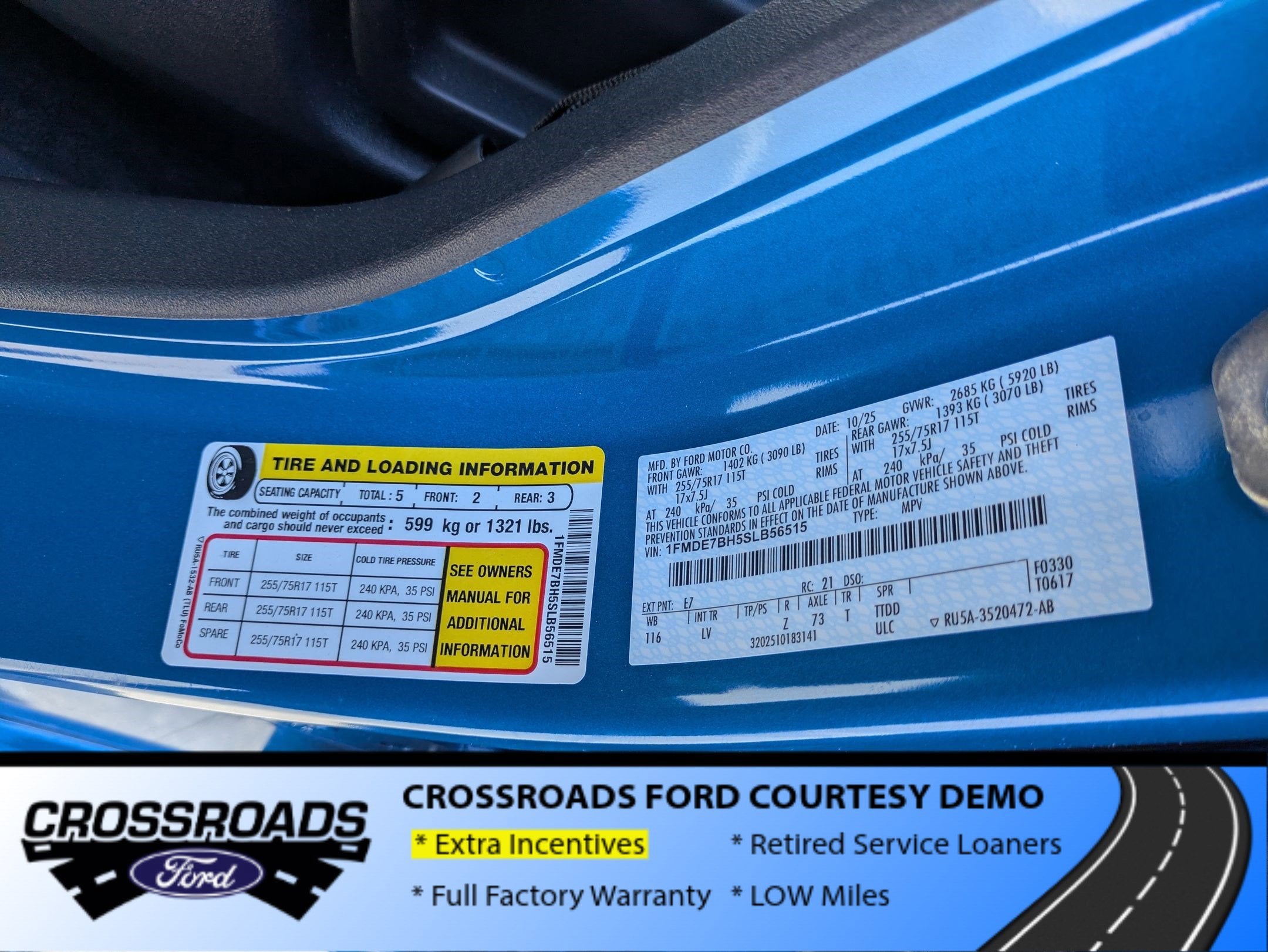 2025 Ford Bronco Big Bend - Crossroads Courtesy Demo