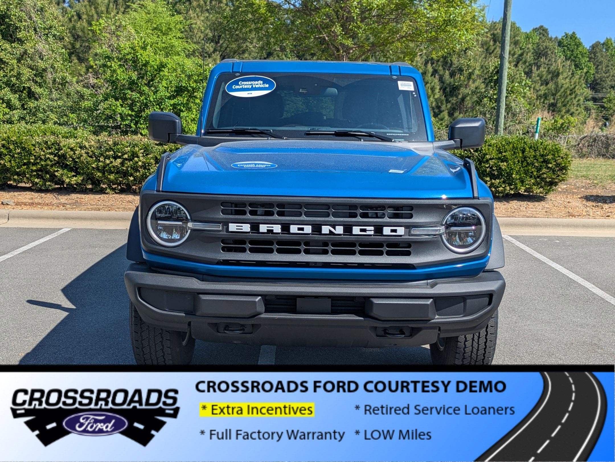 2025 Ford Bronco Big Bend - Crossroads Courtesy Demo