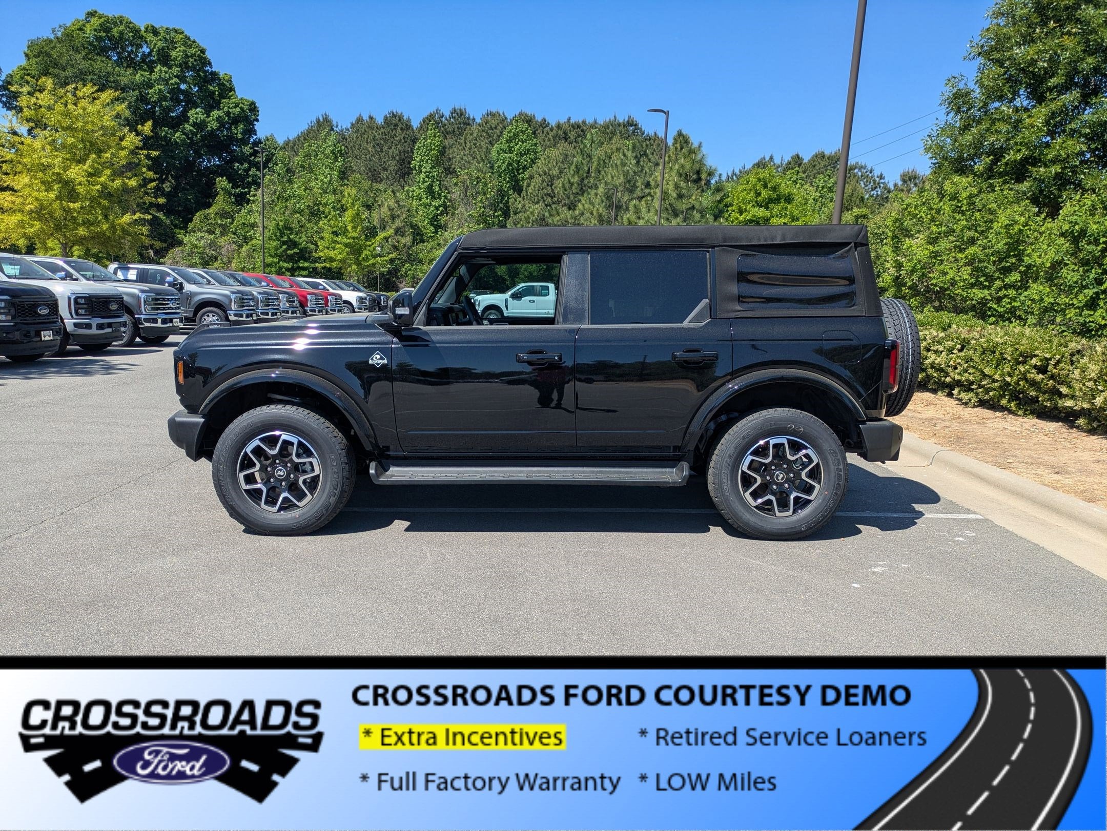 2025 Ford Bronco Outer Banks - Crossroads Courtesy Demo