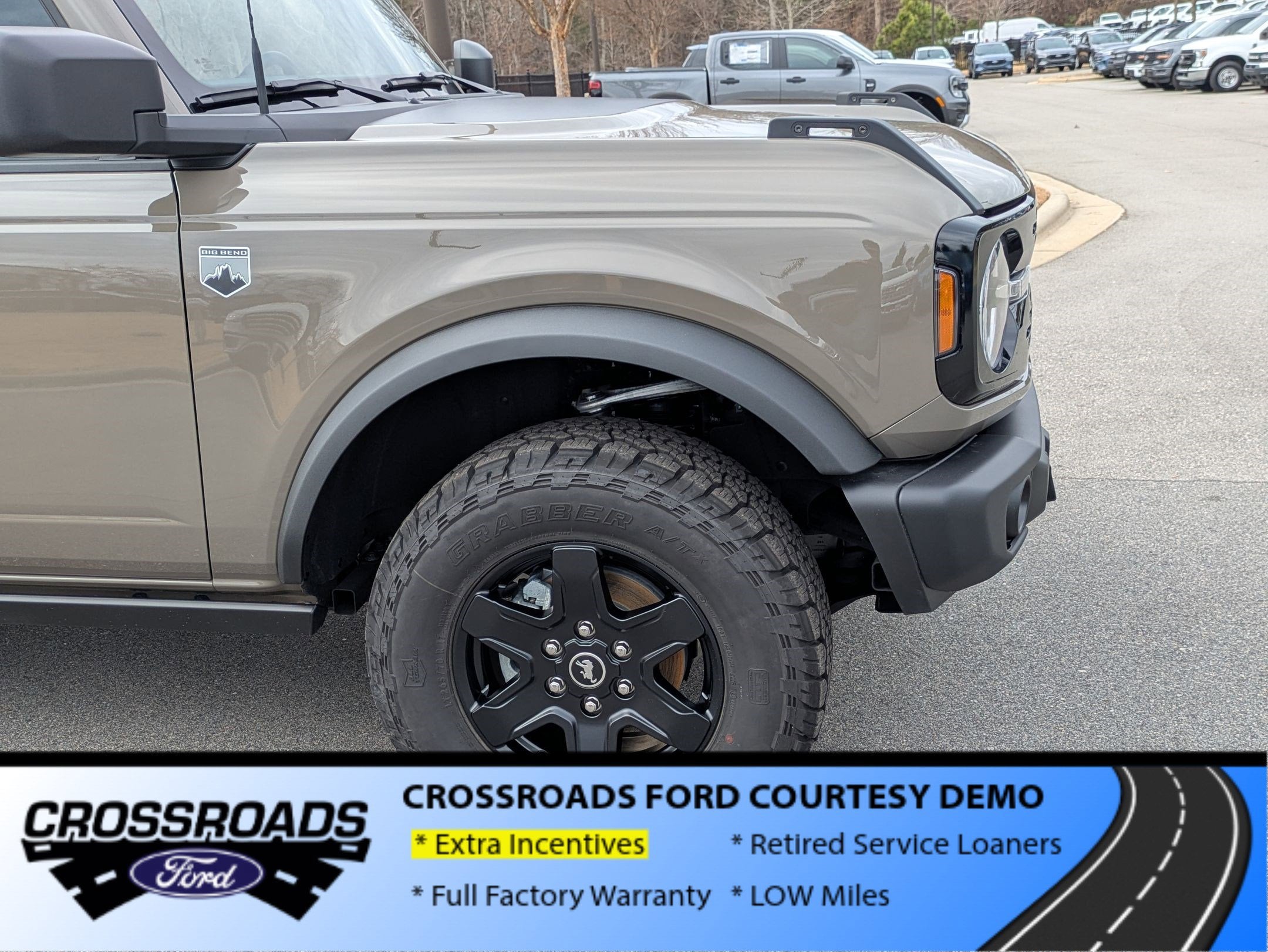 2025 Ford Bronco Big Bend - Crossroads Courtesy Demo