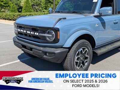 2025 Ford Bronco Outer Banks - Crossroads Courtesy Demo
