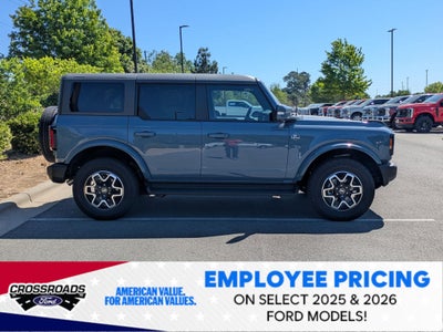 2025 Ford Bronco Outer Banks - Crossroads Courtesy Demo
