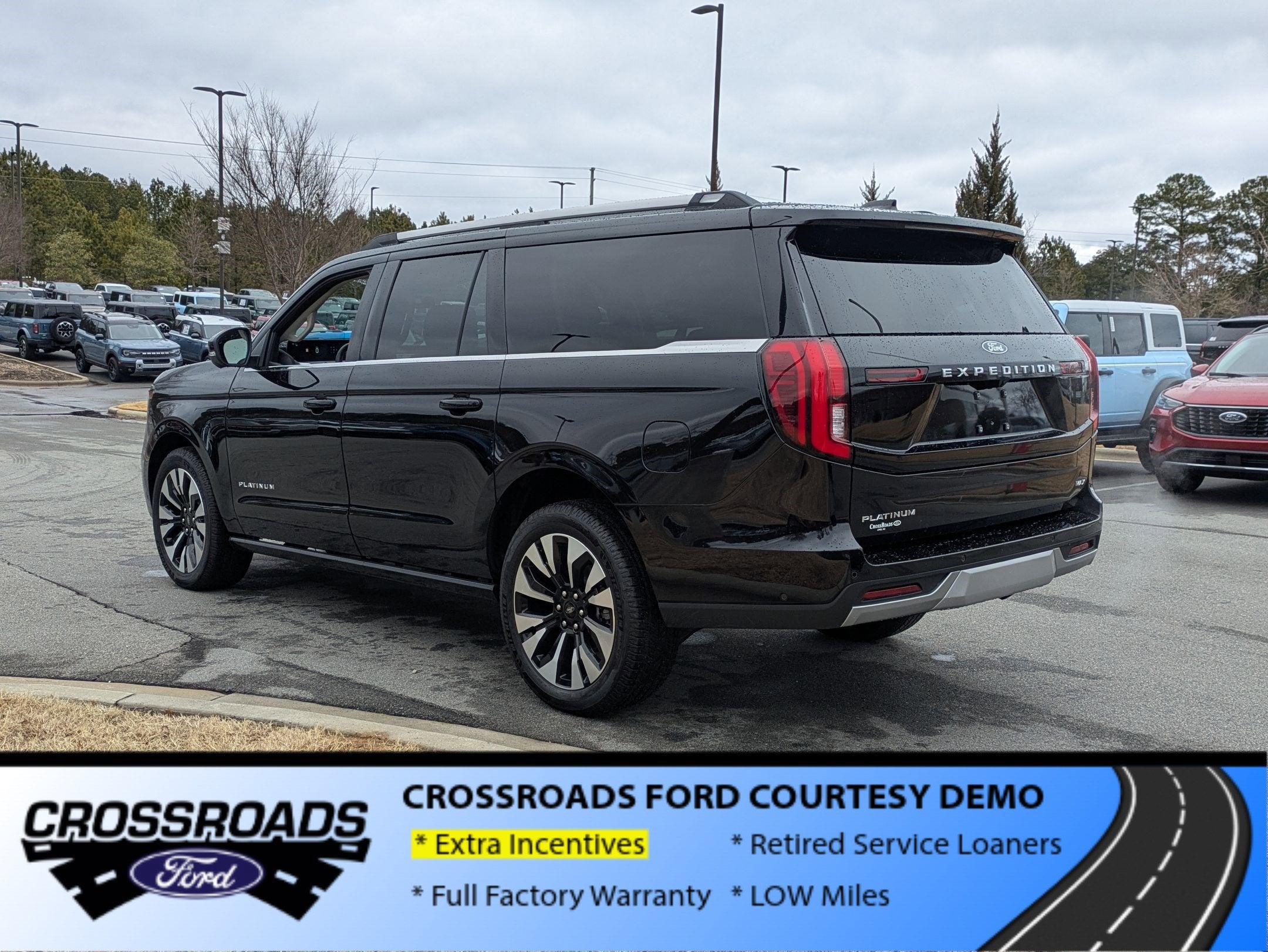 2025 Ford Expedition Max Platinum - Crossroads Courtesy Demo