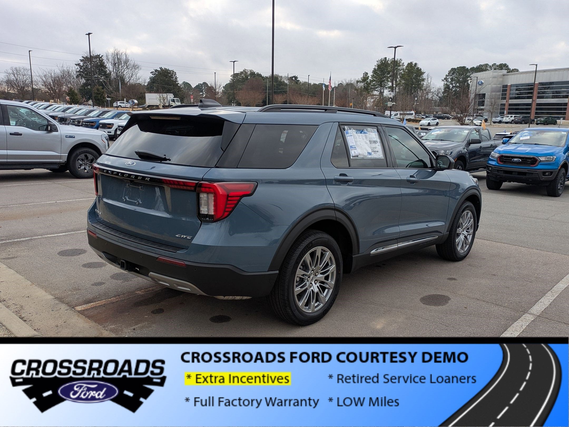 2025 Ford Explorer Active - Crossroads Courtesy Demo