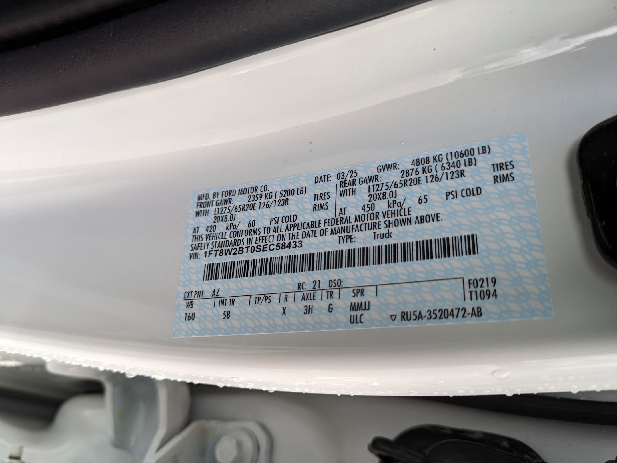 2025 Ford Super Duty F-250 SRW LARIAT