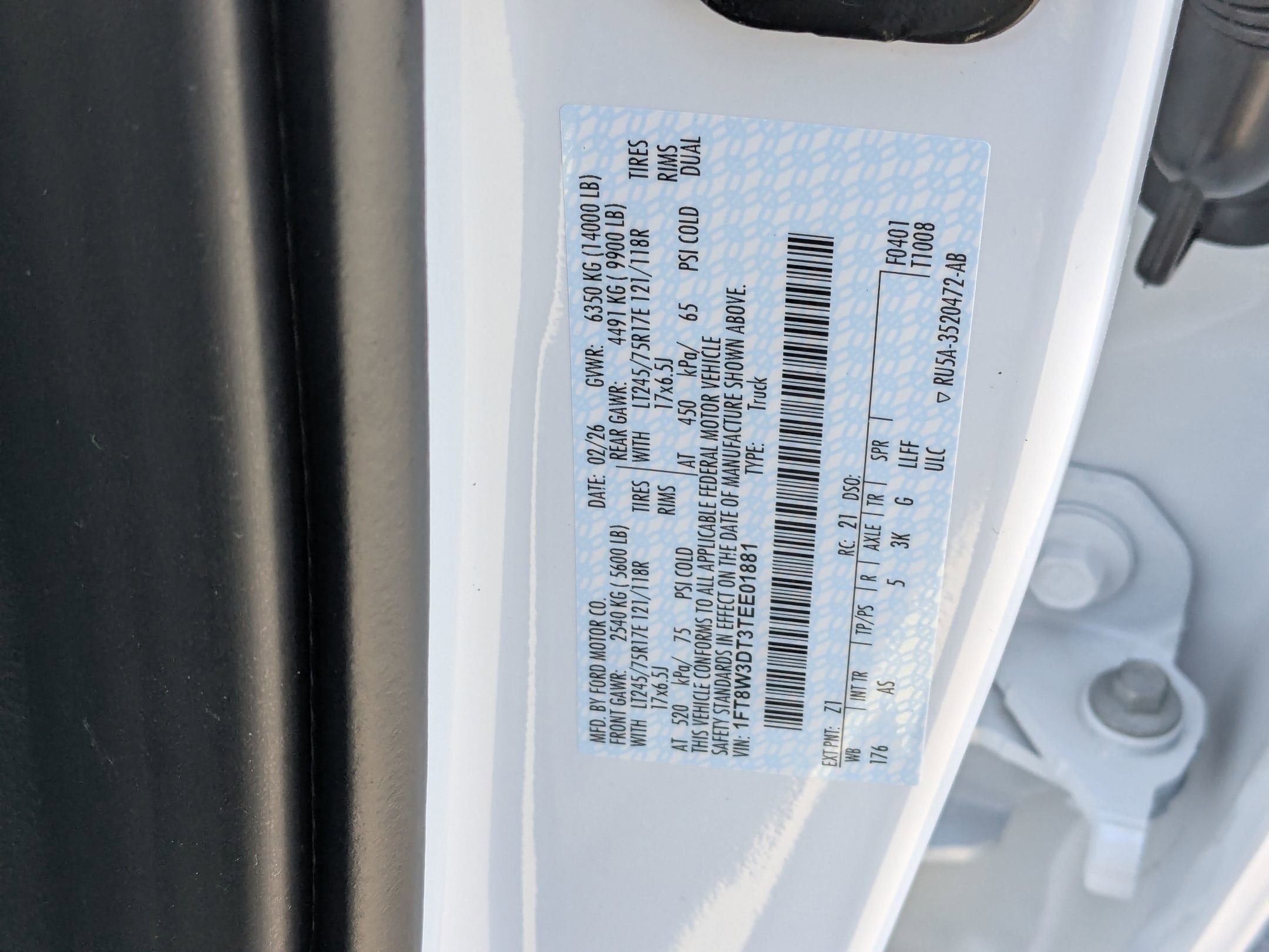 2026 Ford Super Duty F-350 DRW XL