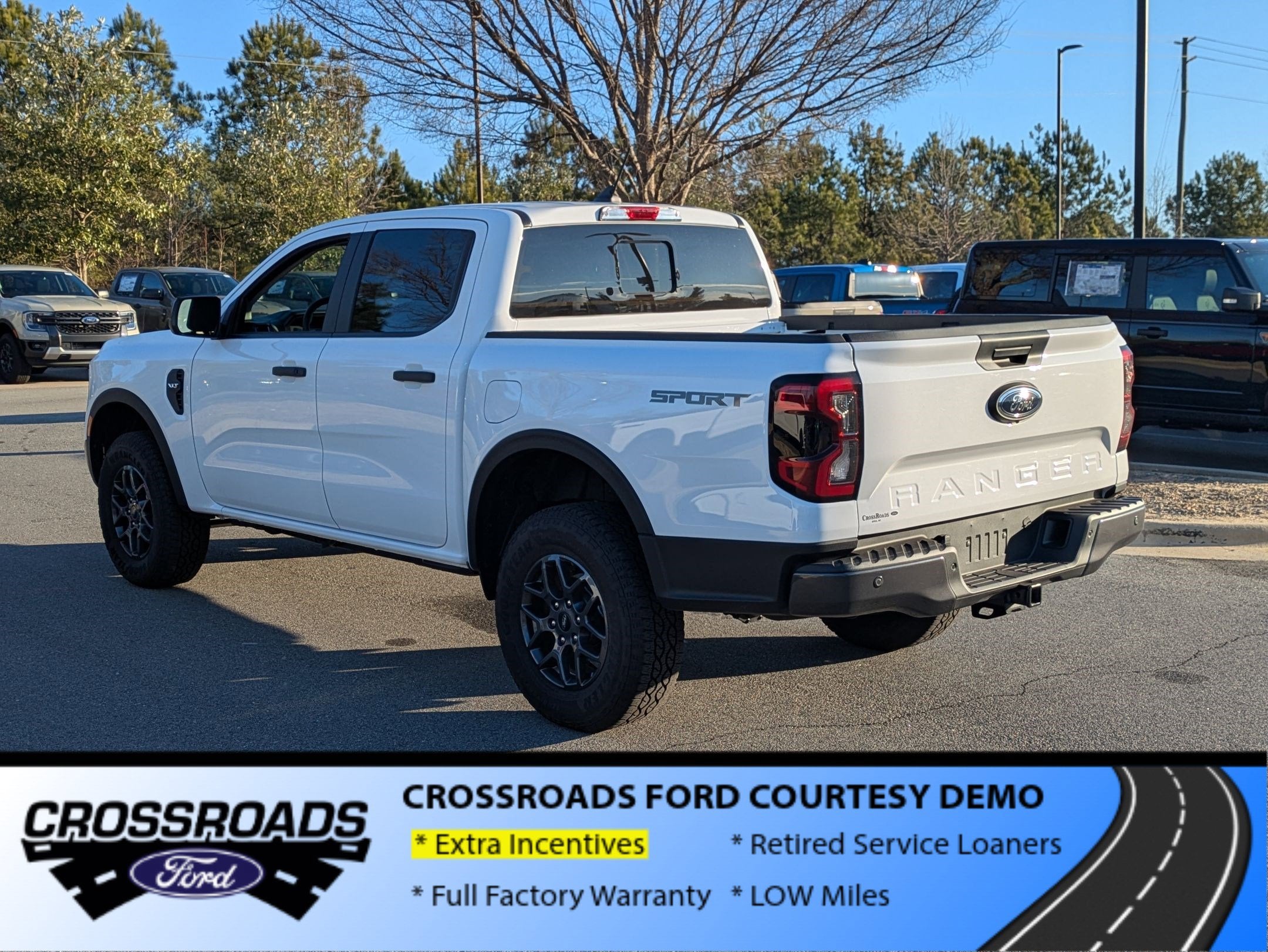 2025 Ford Ranger XLT - Crossroads Courtesy Demo
