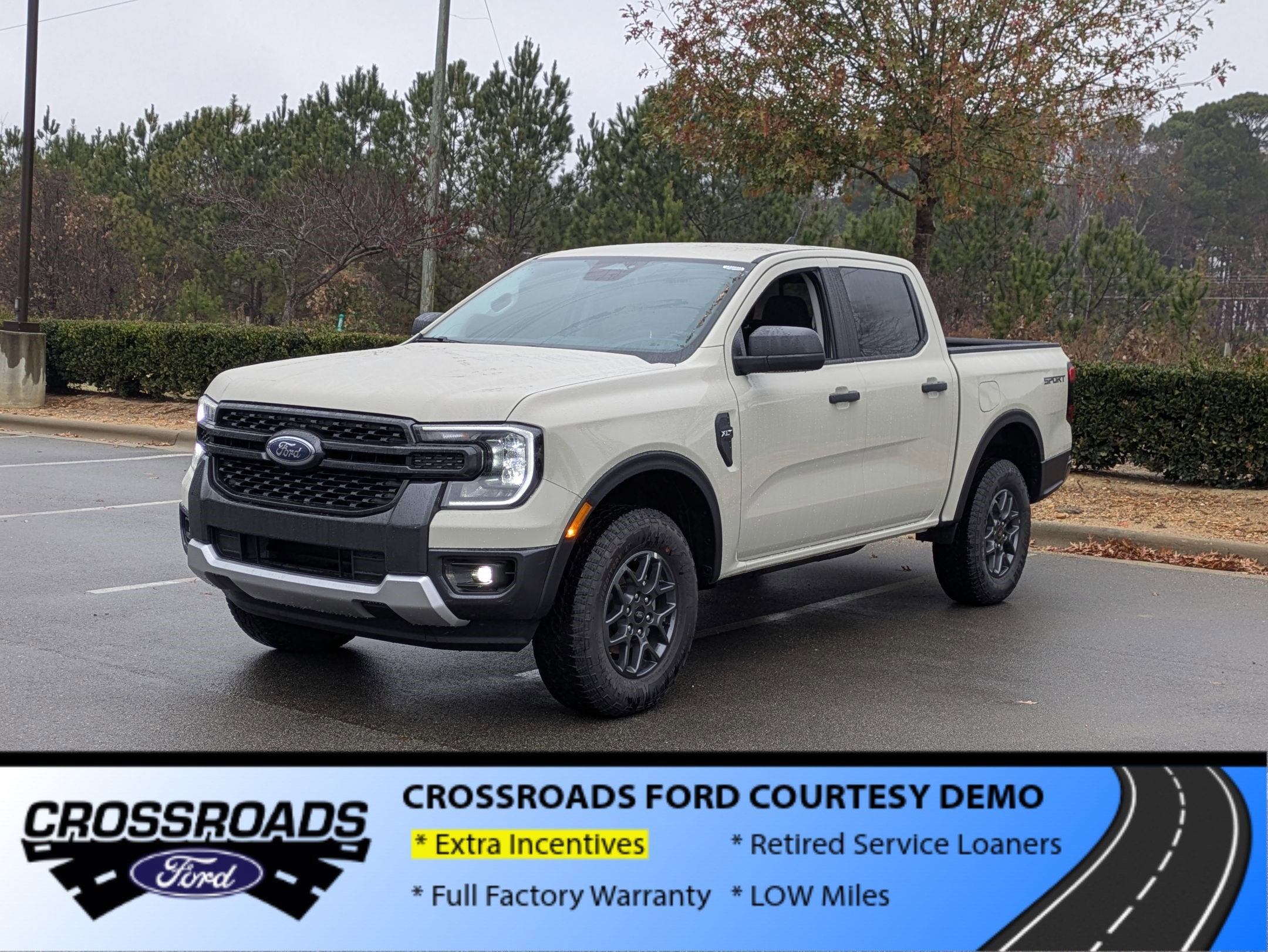 2025 Ford Ranger XLT - Crossroads Courtesy Demo