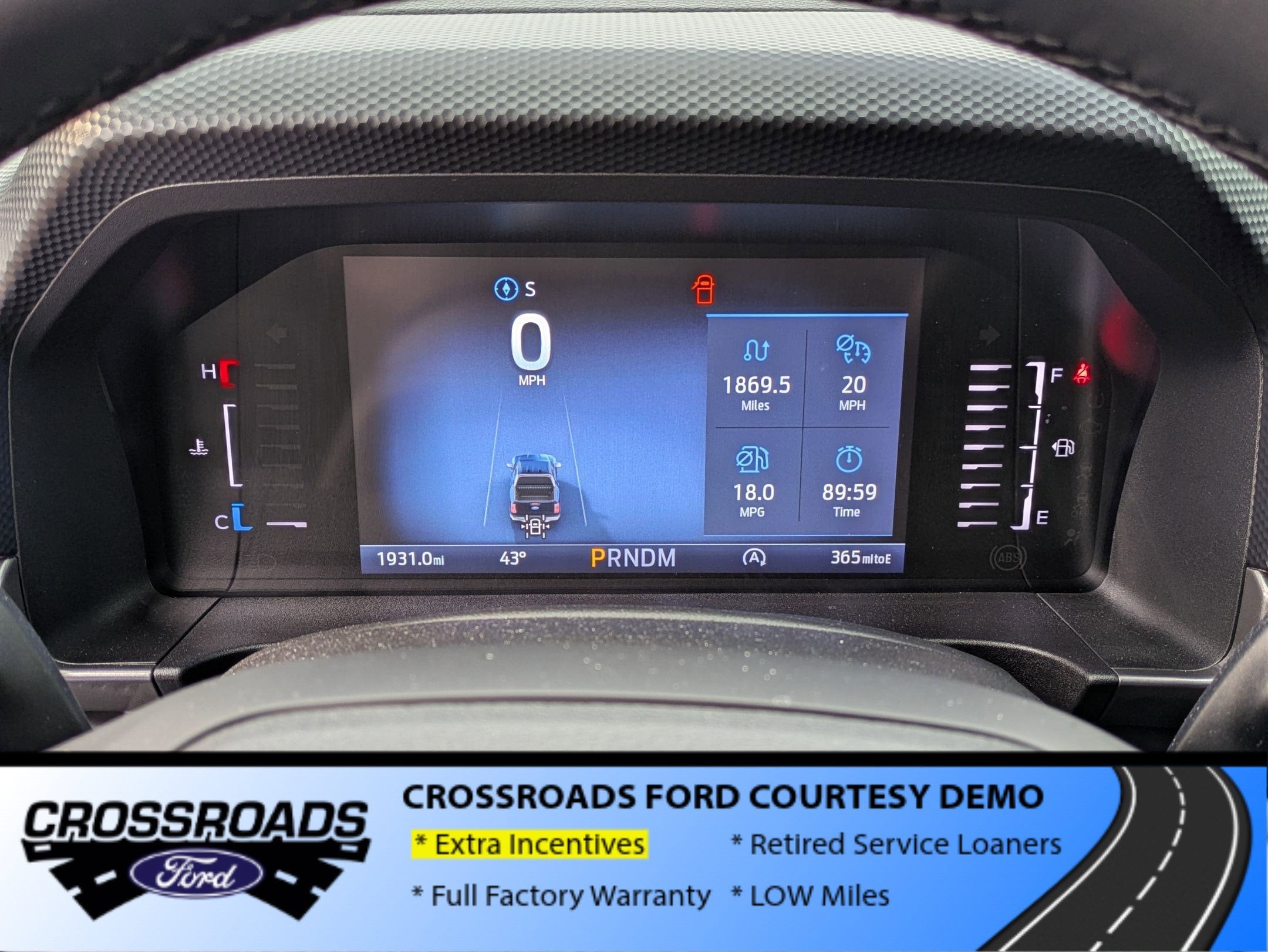 2025 Ford Ranger XLT - Crossroads Courtesy Demo