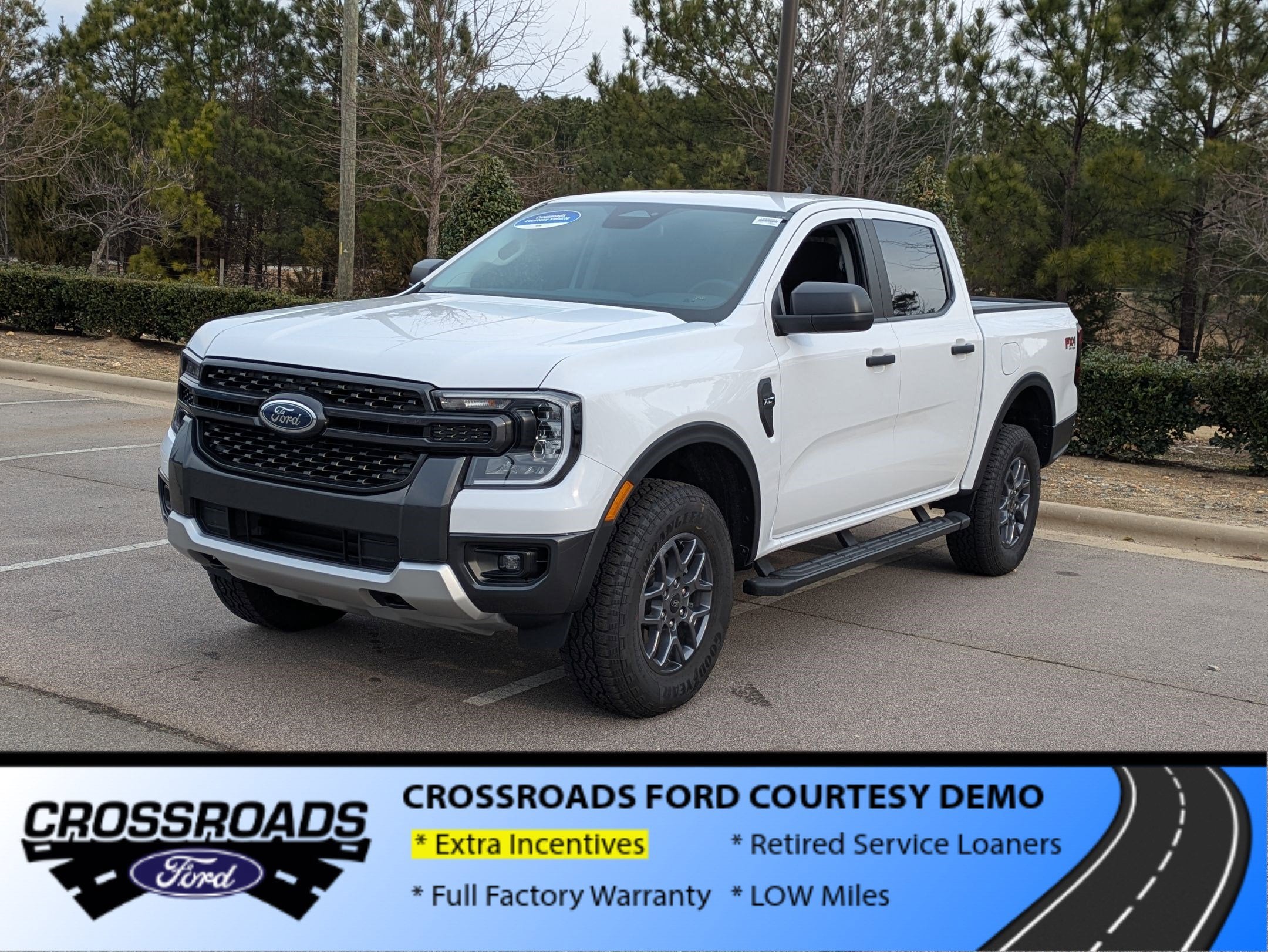 2025 Ford Ranger XLT - Crossroads Courtesy Demo