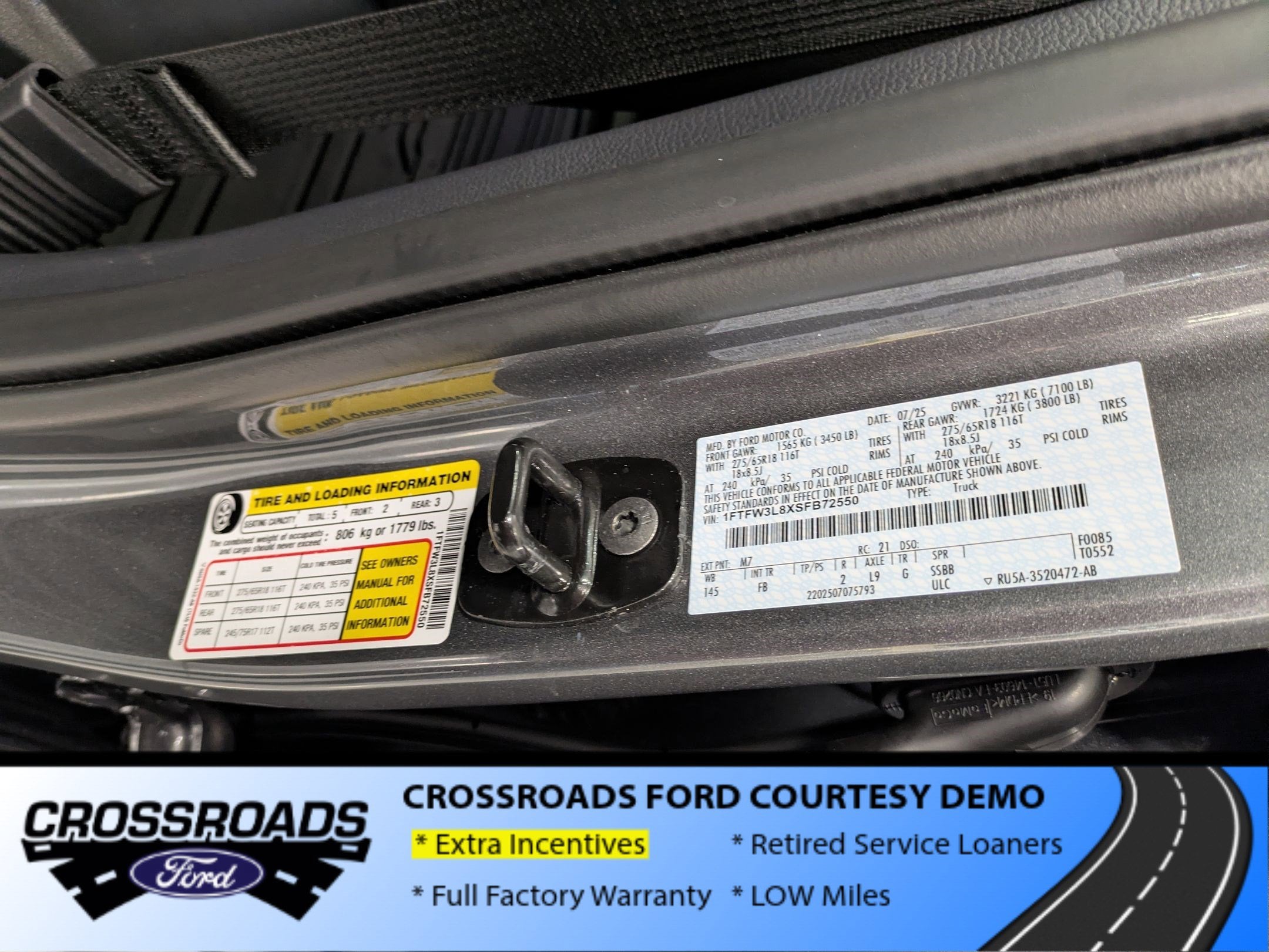 2025 Ford F-150 XLT - Crossroads Courtesy Demo