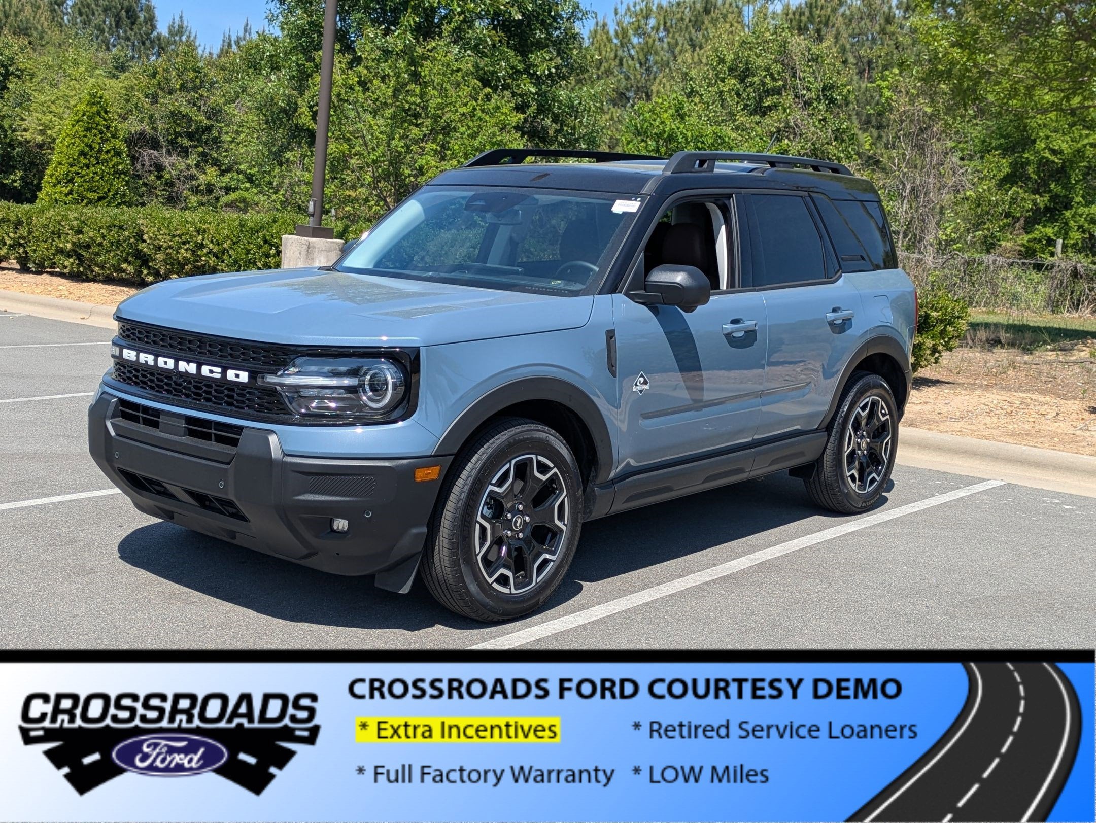 2025 Ford Bronco Sport Outer Banks - Crossroads Courtesy Demo