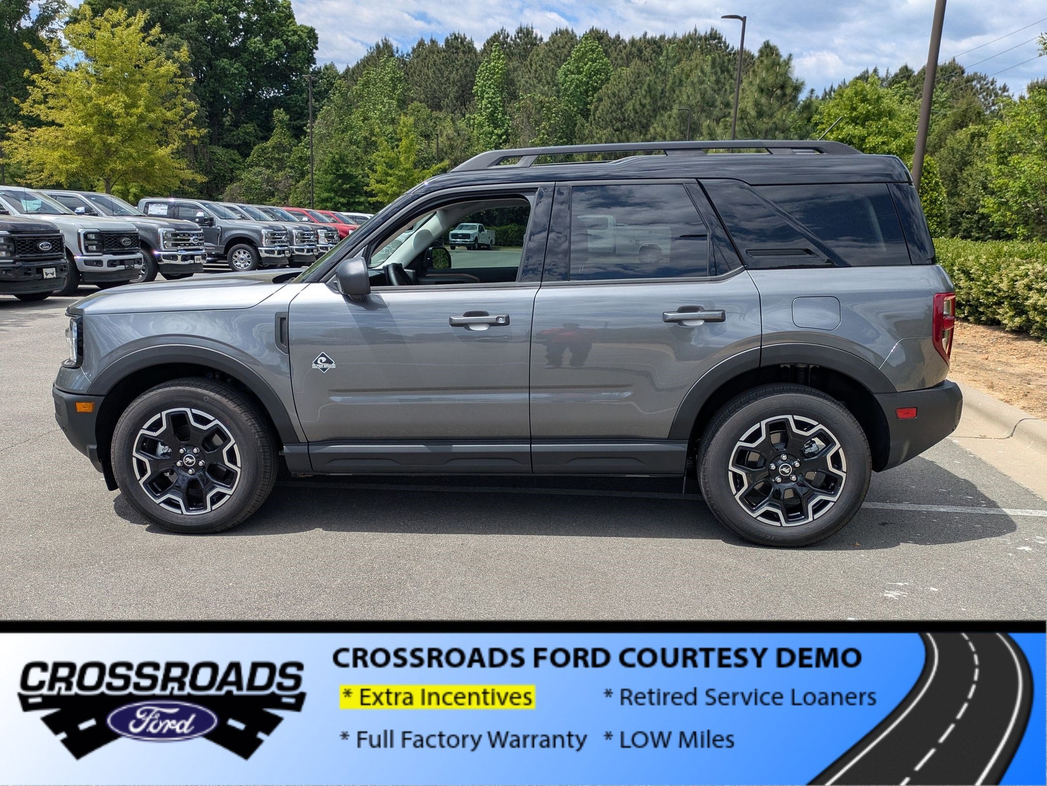 2025 Ford Bronco Sport Outer Banks - Crossroads Courtesy Demo