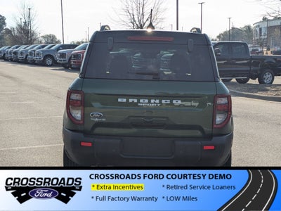 2025 Ford Bronco Sport Outer Banks - Crossroads Courtesy Demo