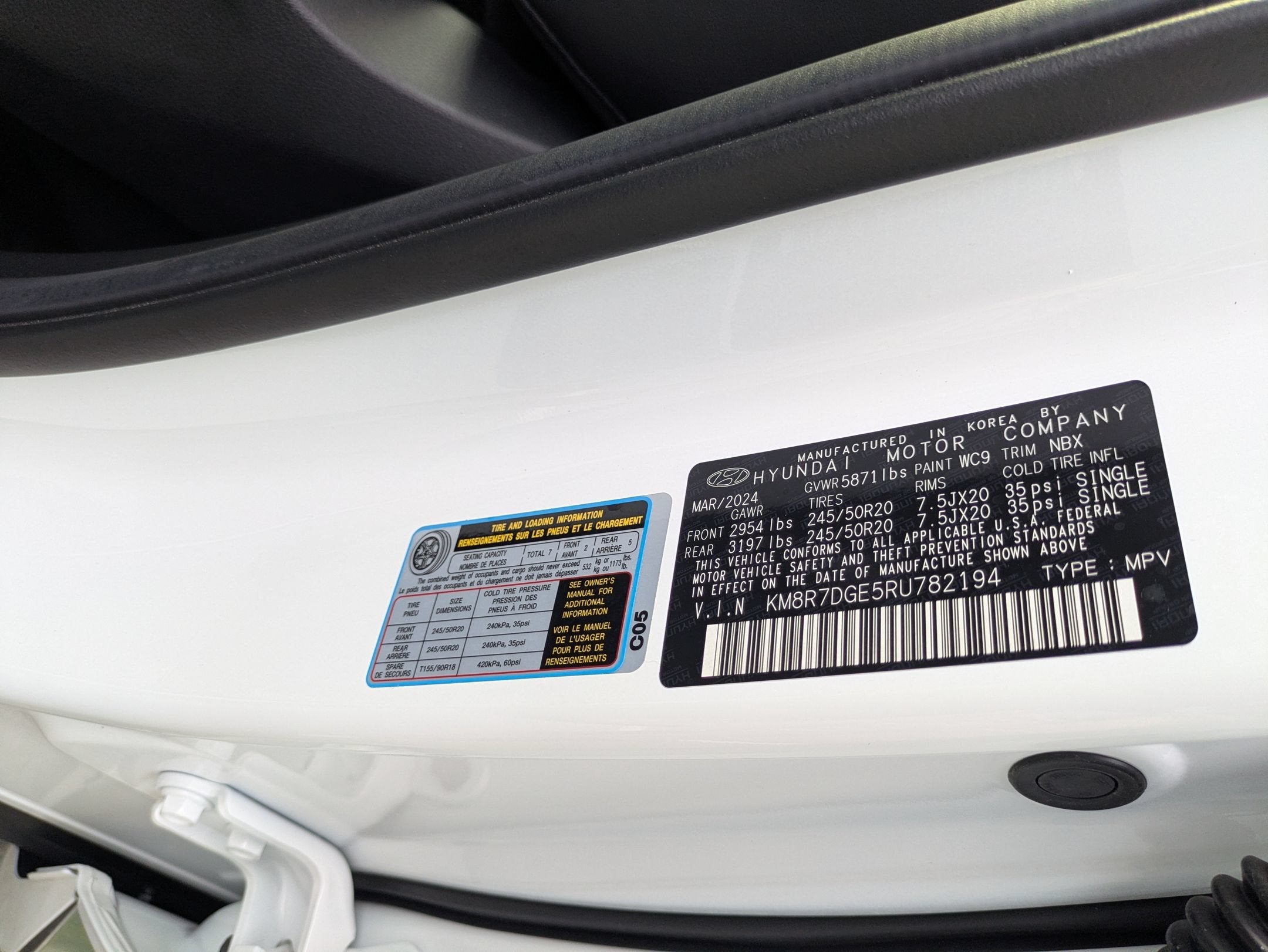 2024 Hyundai Palisade Calligraphy
