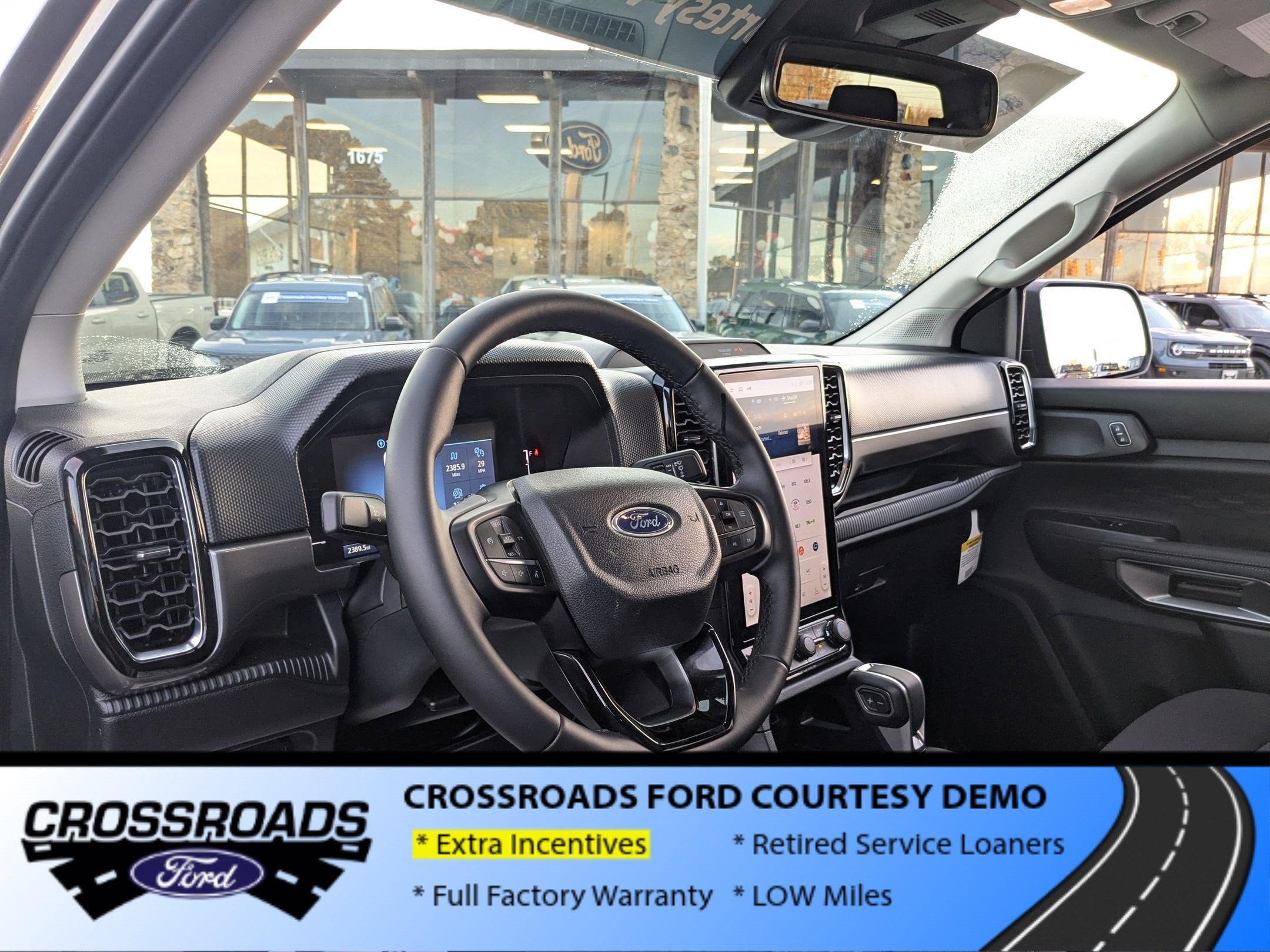 2025 Ford Ranger XLT - Crossroads Courtesy Demo