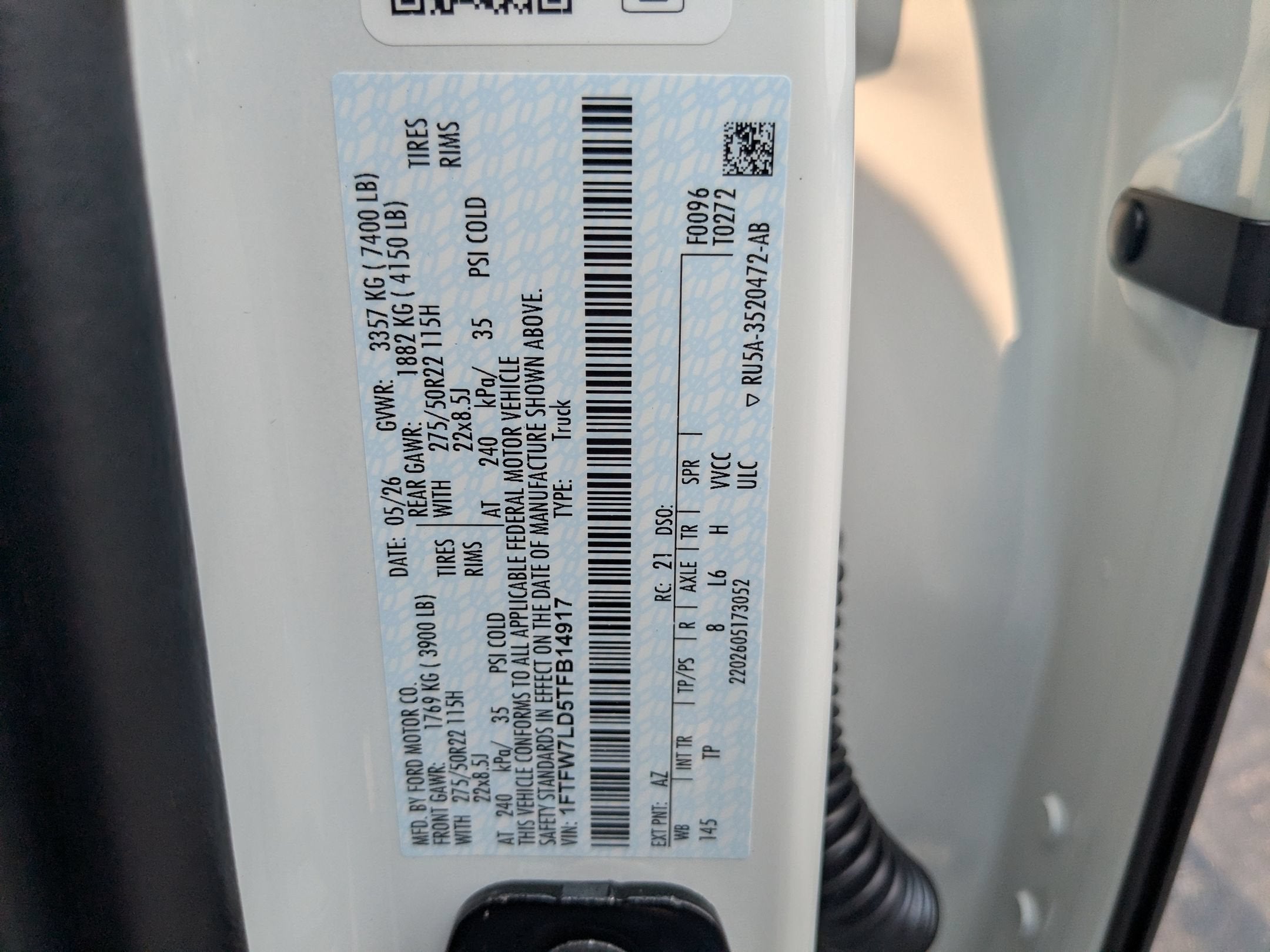 2026 Ford F-150 Platinum