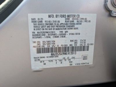 2021 Ford EcoSport SE
