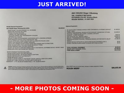 2021 Ford Mustang ROUCH STAGE 3