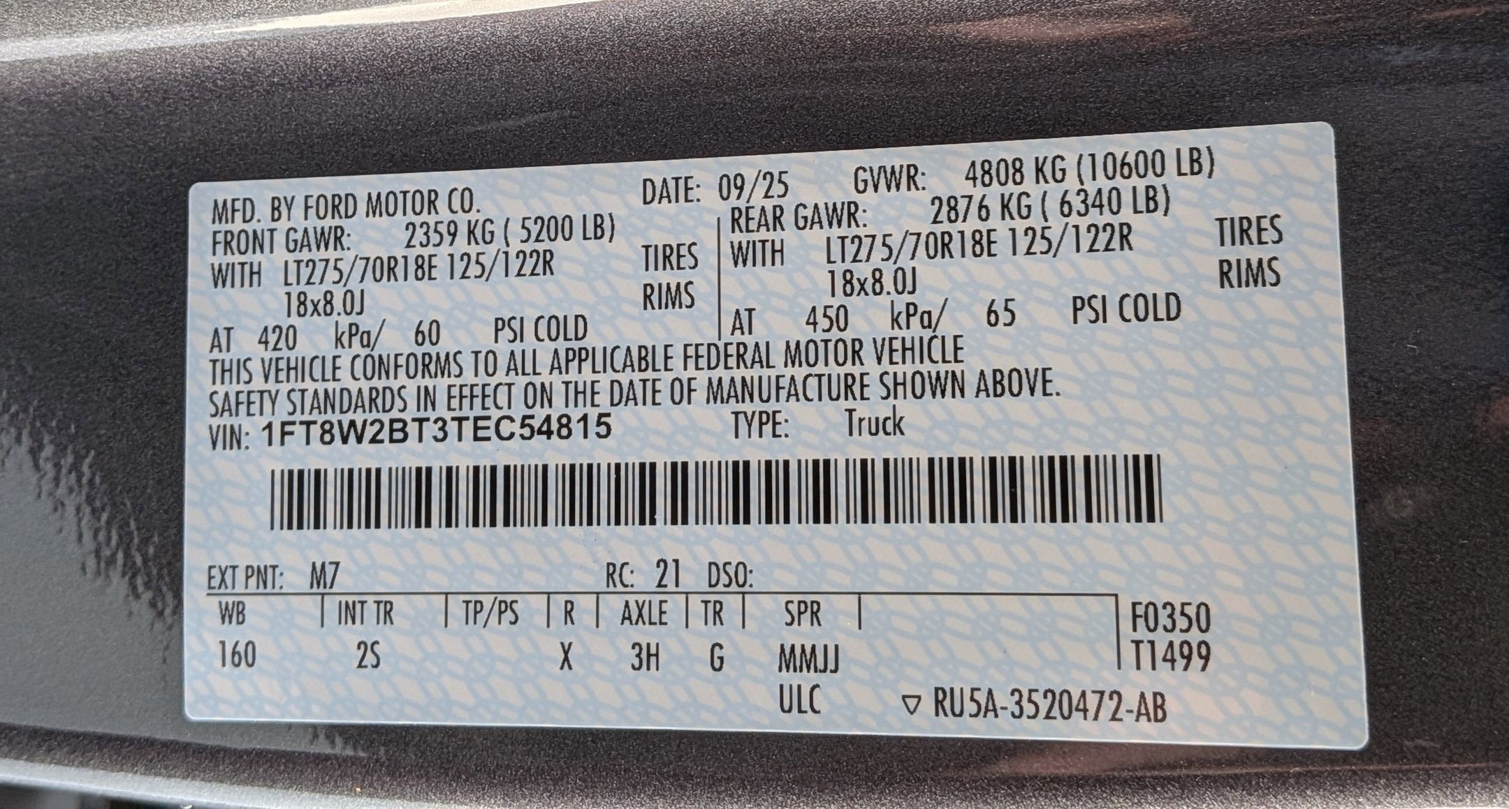 2026 Ford Super Duty F-250 SRW XLT