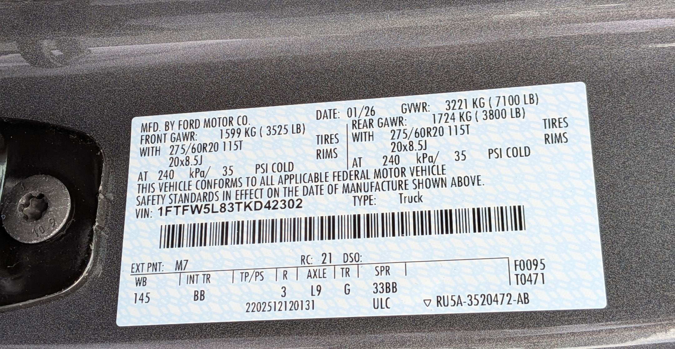 2026 Ford F-150 LARIAT