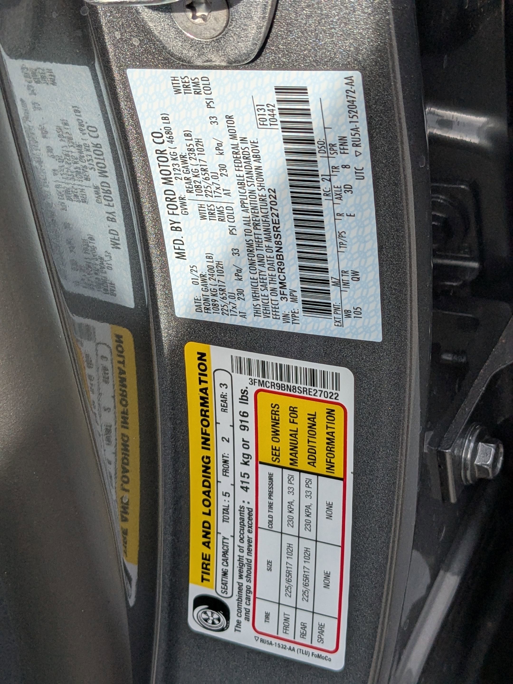 2025 Ford Bronco Sport Big Bend - Crossroads Courtesy Demo