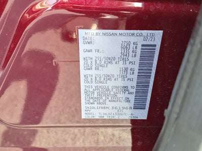 2023 INFINITI QX60 LUXE