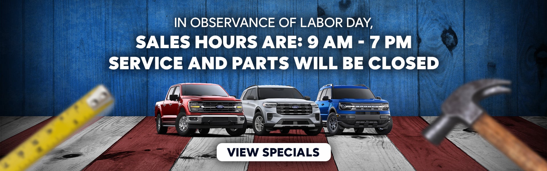 Labor Day Hours