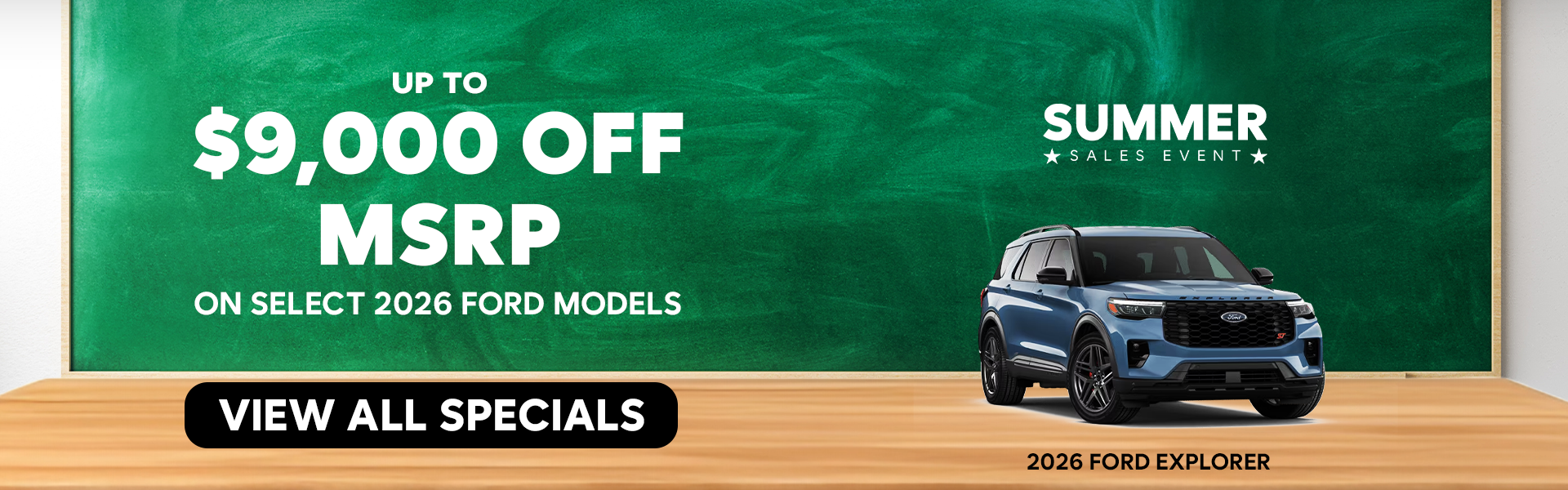 Up to $9,000 Off MSRP 